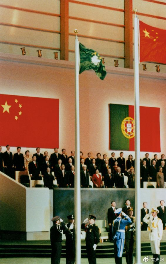 1999年12月20日，中國政府恢復行使對澳門的主權。